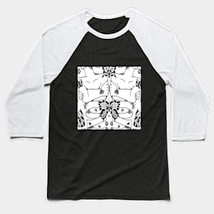 Nervous Butterfly Baseball T-Shirt